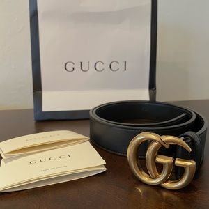 Gucci Marmont Belt 1.5”